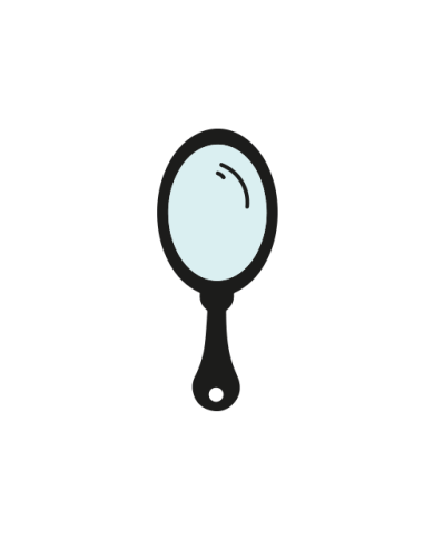 Specchietto da borsa